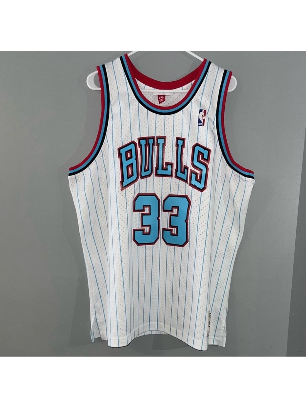 Chicago Bulls RARE Throwback 1995-96 Pippen #33 Mitchell & Ness HWC NBA Jersey
